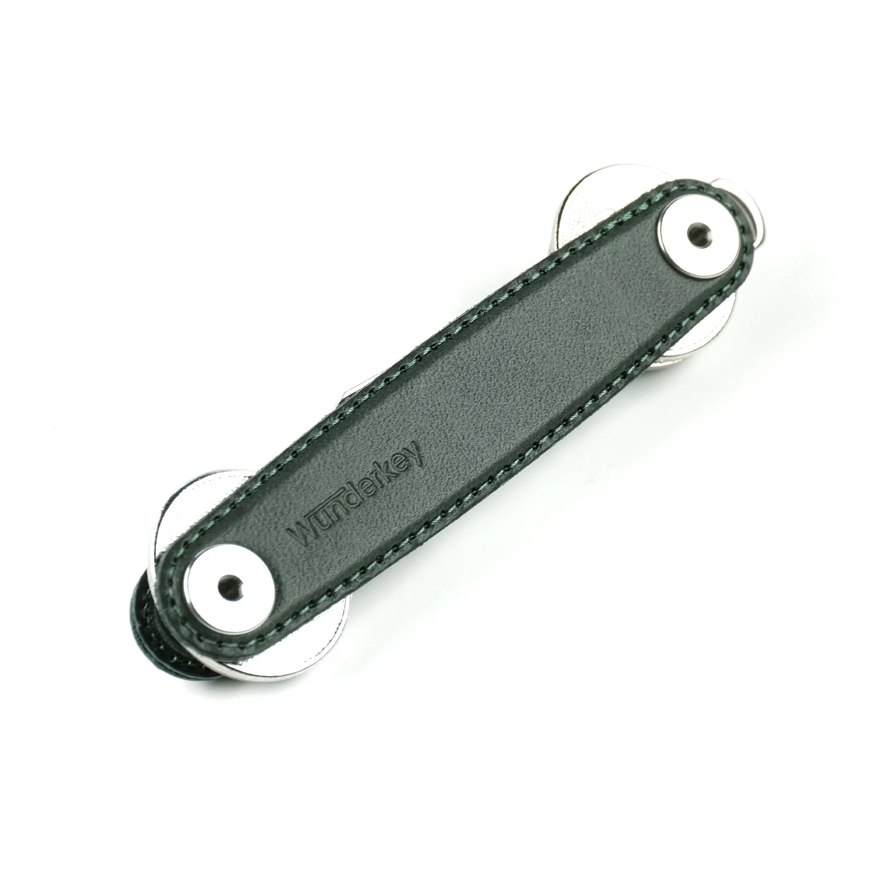 Wunderkey Leather Oxford Green - Organizator de key [1]