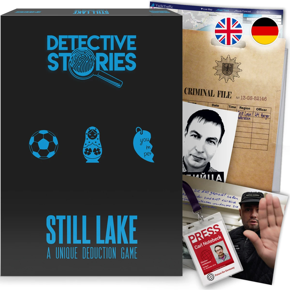 Jocuri de societate - Detective Stories. Case 3 - Still Lake