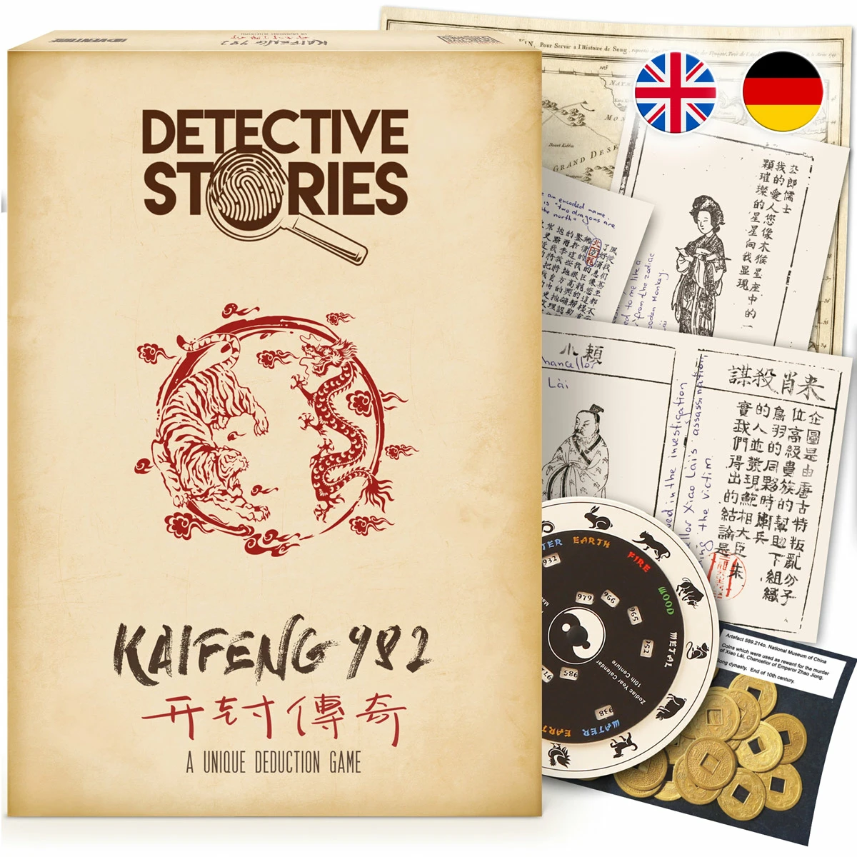 Jocuri de societate - Detective Stories. History Edition - Kaifeng 982
