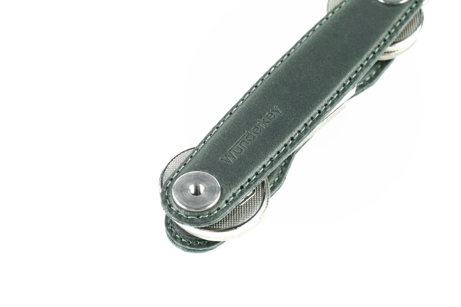Wunderkey Leather Oxford Green - Organizator de key [2]
