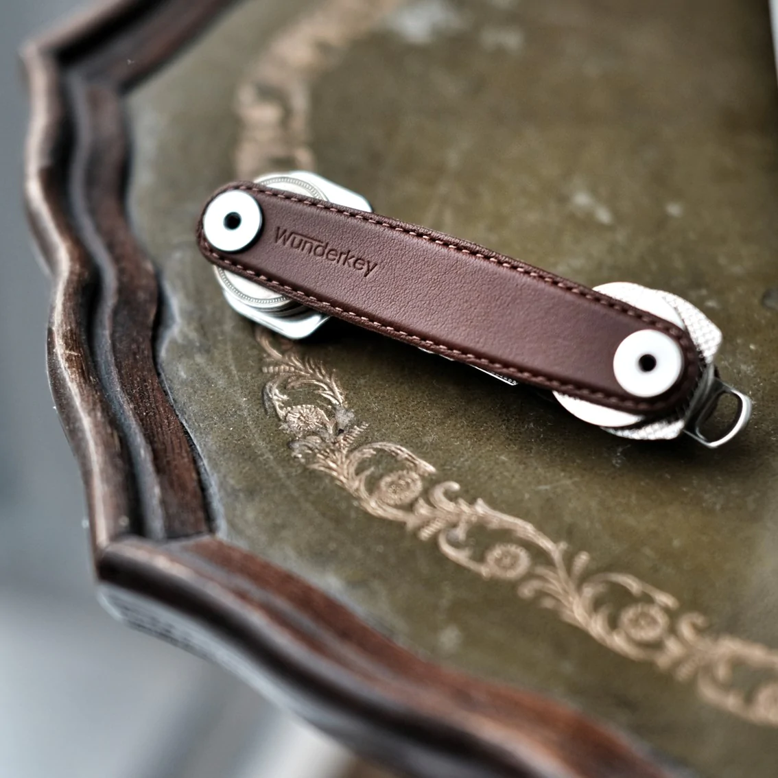 Wunderkey Leather Marone - Organizator de key [6]