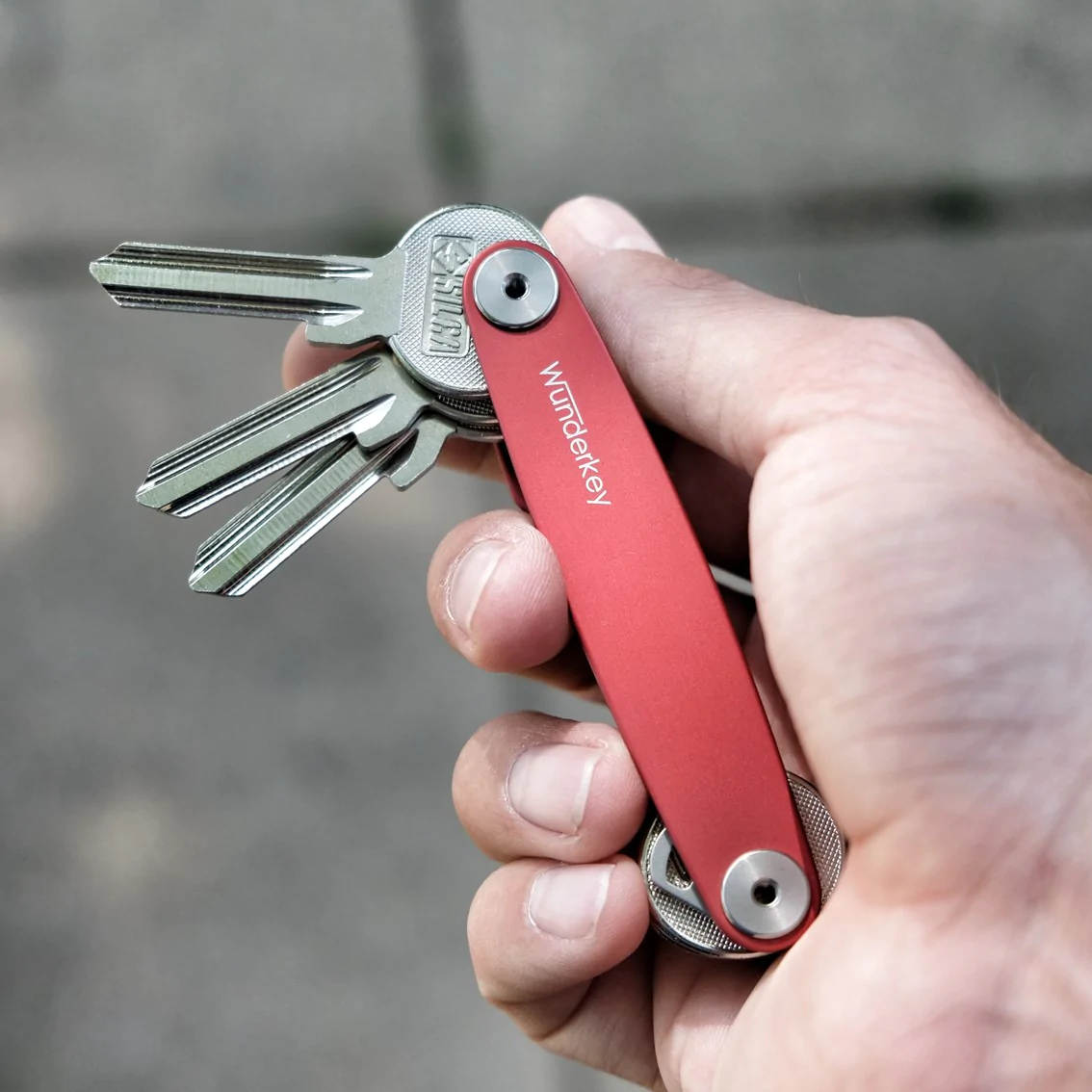 Wunderkey Classic Red - Organizator de key [6]