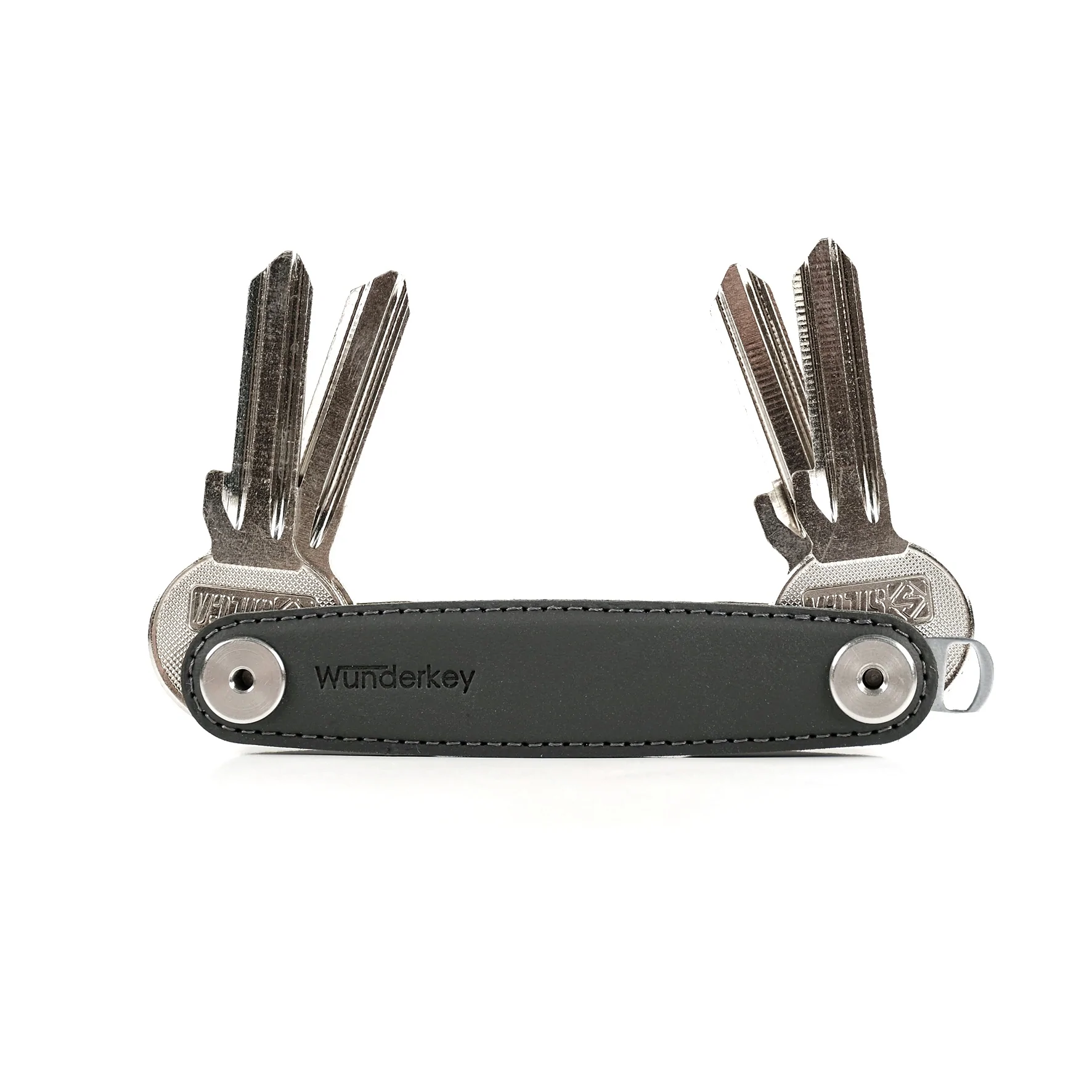 Wunderkey Leather Black - Organizator de key [3]