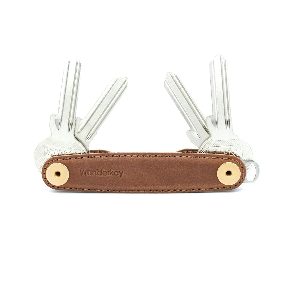 Wunderkey Leather Havanna - Organizator de key [3]