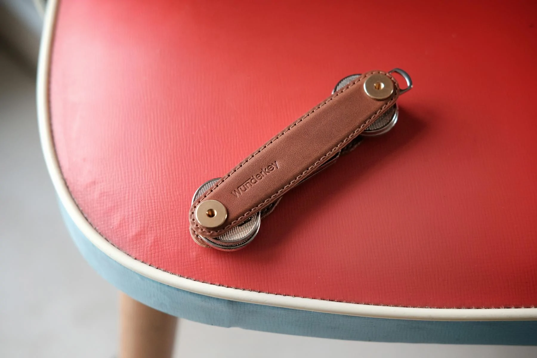 Wunderkey Leather Havanna - Organizator de key [4]