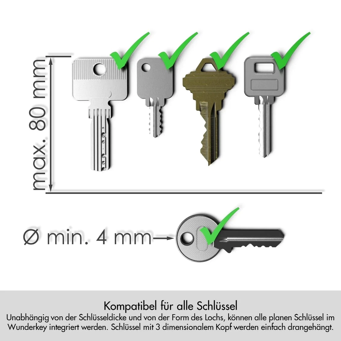 Wunderkey Olive - Organizator de key [7]
