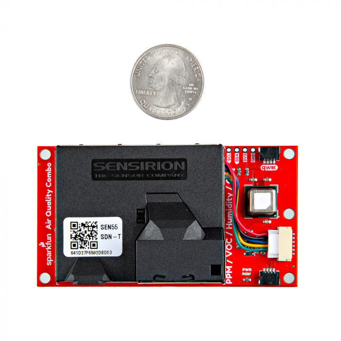 Senzor Combo pentru Calitatea Aerului Interior - SCD41, SEN55 (Qwiic) - SparkFun [4]