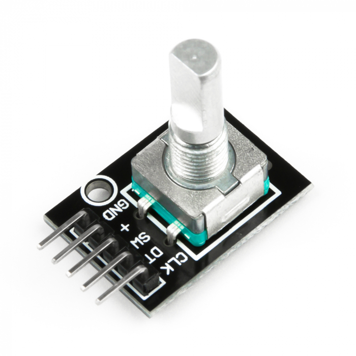 Modul Encoder Rotativ Verde pentru Arduino fara Cod Demo [5]