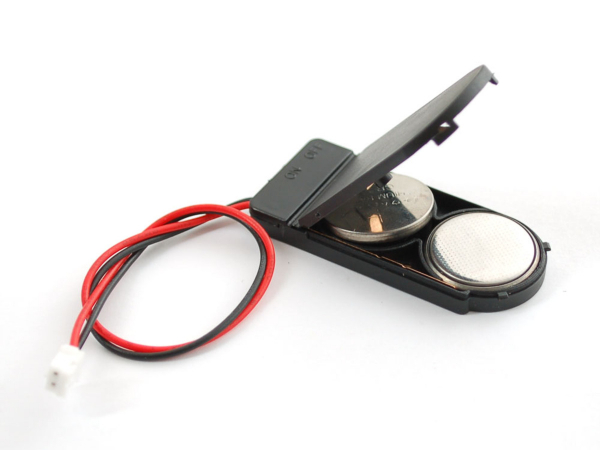 Suport baterii 2 x 2032 Coin  - 6V output cu buton On/Off [3]