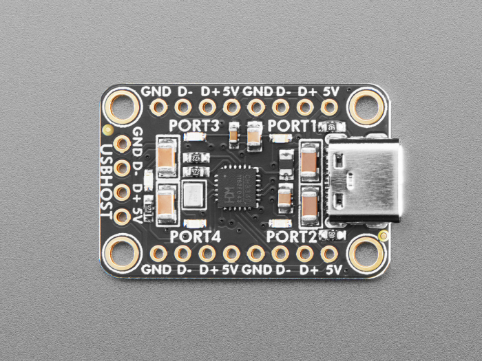 Adafruit CH334F Mini Breakout pentru Hub USB cu 4 Porturi [3]