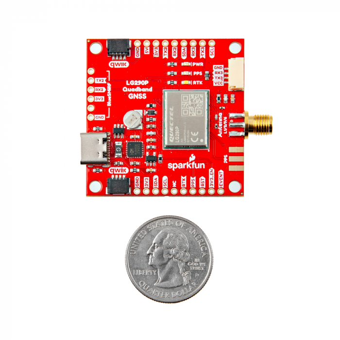 SparkFun Quadband GNSS RTK Breakout - LG290P (Qwiic) [4]