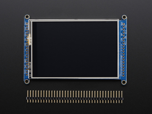 3.5" TFT 320x480 + Touchscreen Breakout Board w/MicroSD Socket - HXD8357D [3]