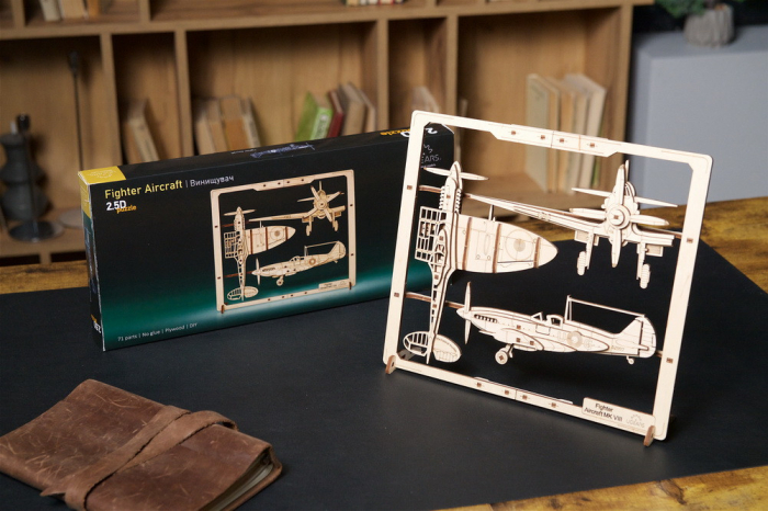 Fighter Aircraft 2.5D Puzzle [3]
