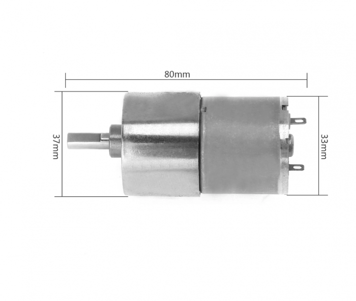 37GB-3530 DC12V 35RPM/MIN Motor de reducere [4]