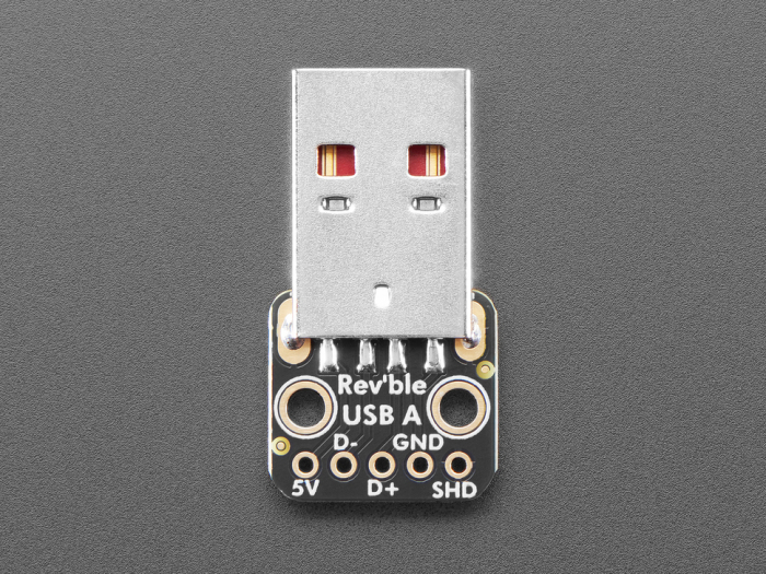 Adafruit Reversible USB Type A Plug Connector Breakout [3]