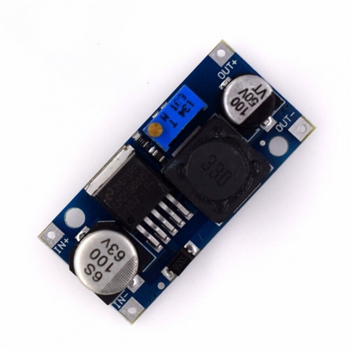 48V Modul Regulator Tensiune Ajustabil DC-DC LM2596HVS, Intrare 4.5-60V [6]