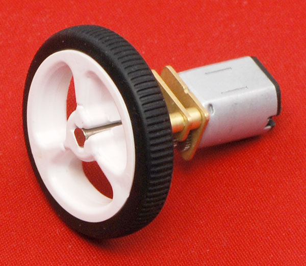 Motor electric micro metal 50:1 HPCB cu ax pentru encoder (Perii De Carbon) [5]
