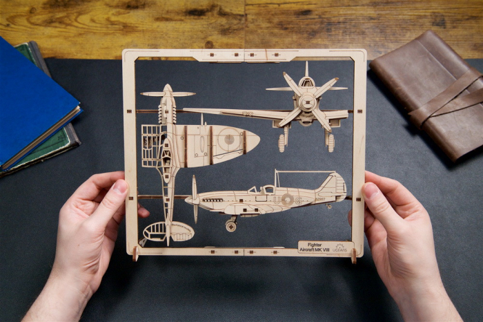 Fighter Aircraft 2.5D Puzzle [6]