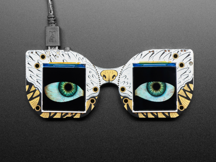 Adafruit MONSTER M4SK - Masca DIY cu Ochi Electronici [2]