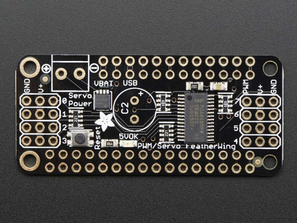 8-Channel PWM Shield pentru Feather [3]