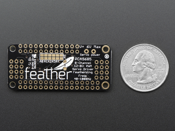 8-Channel PWM Shield pentru Feather [6]