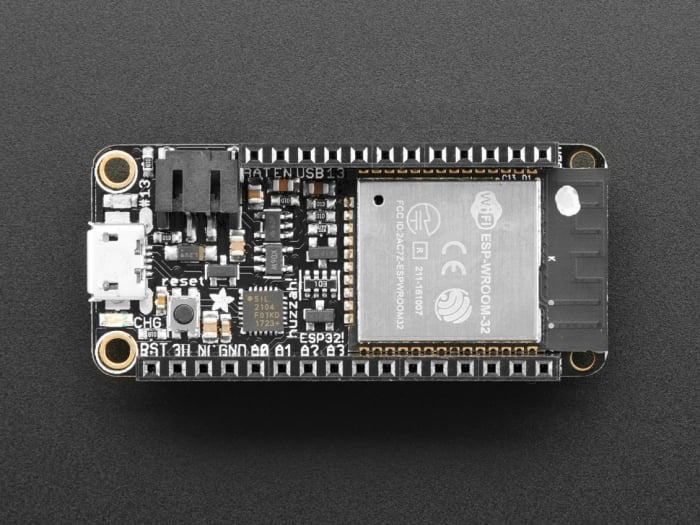 Adafruit HUZZAH32 – Placa Feather ESP32 Asamblata - cu Conectori Stacking [2]