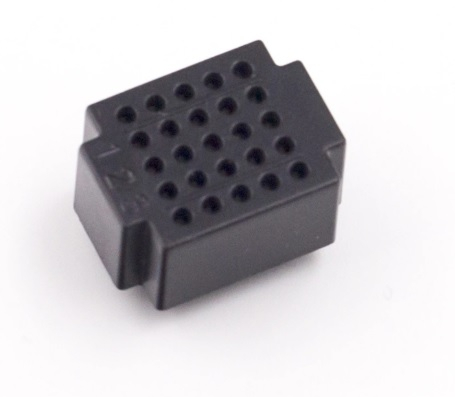 Placa breadboard mini XF25 - Negru [2]