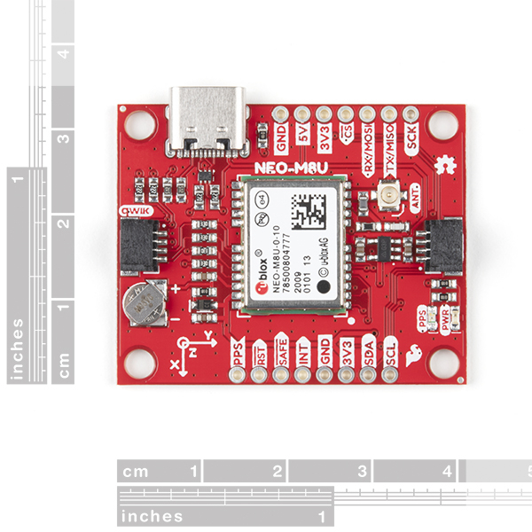 Breakout GPS SparkFun NEO-M8U cu UDR [2]