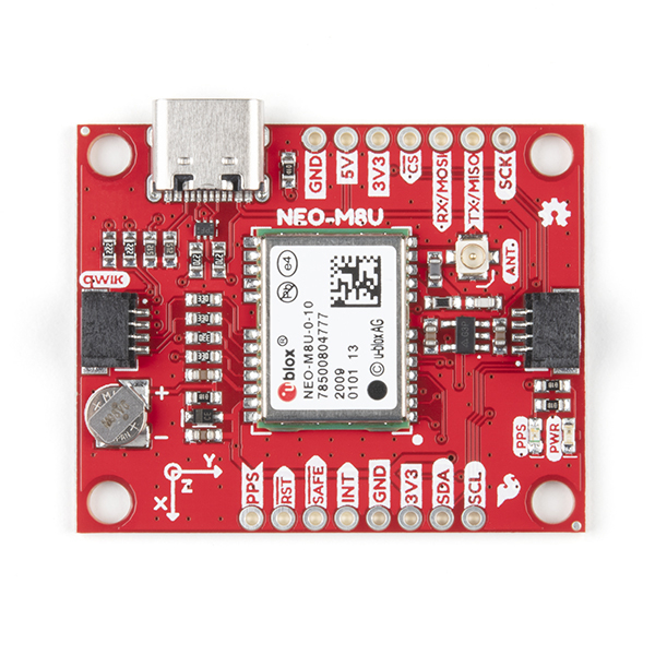 Breakout GPS SparkFun NEO-M8U cu UDR [4]