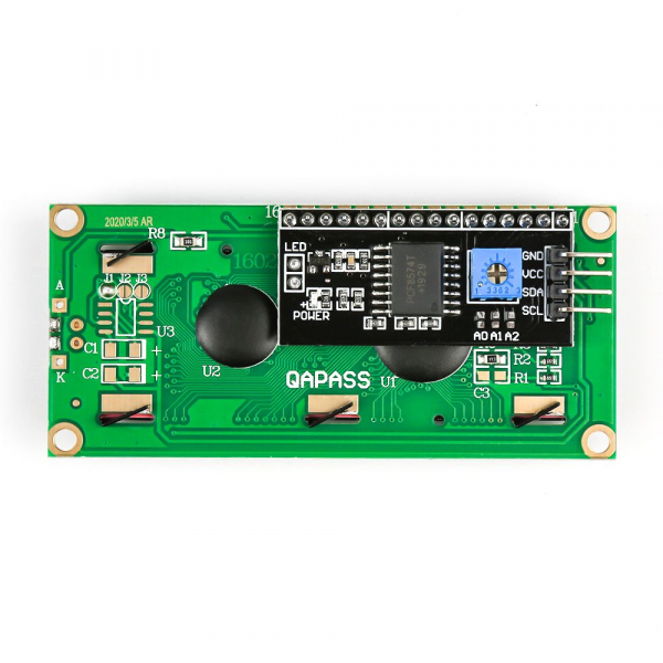 Modul afisaj LCD cu lumina de fundal albastra si I2C [8]