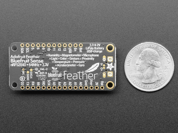Placa dezvoltare Adafruit Feather nRF52840 Sense [3]