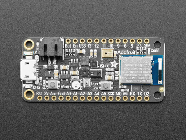 Placa dezvoltare Adafruit Feather nRF52840 Sense [6]