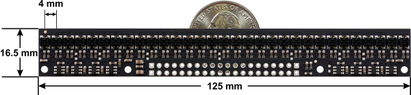 Pololu QTRX-HD-31A bara 31 senzori linie analogici [3]