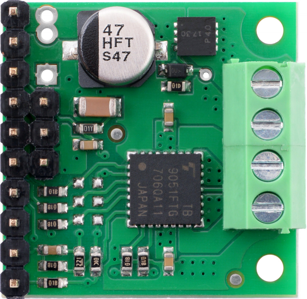 Pololu TB9051FTG breakout driver motor DC cu un canal, cu perii [7]