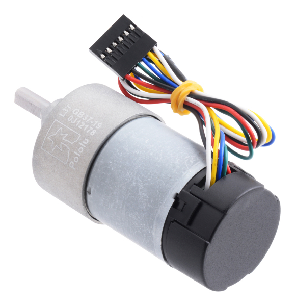 Pololu motor electric metalic, 19:1, 37Dx68L, 12V, pinion elicoidal [3]
