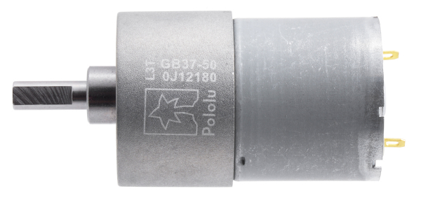 Pololu motor electric metalic 12V, 50:1, 37Dx54L, pinion elicoidal [2]