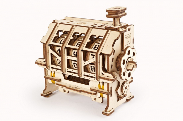 Puzzle mecanic 3D lemn Ugears Contor [3]