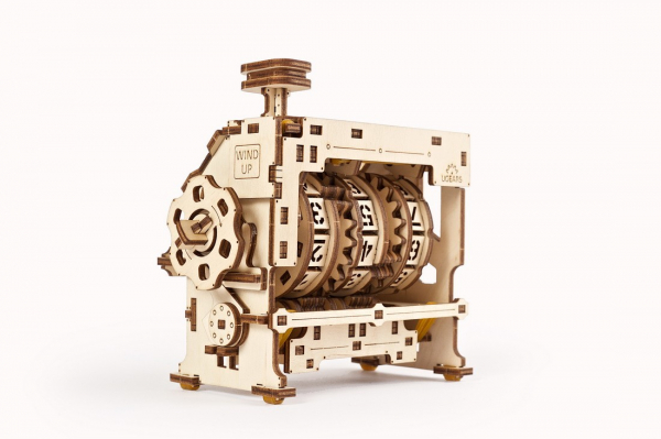 Puzzle mecanic 3D lemn Ugears Contor [4]