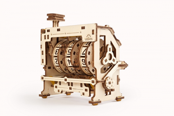 Puzzle mecanic 3D lemn Ugears Contor [5]
