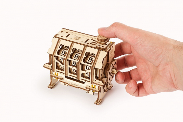 Puzzle mecanic 3D lemn Ugears Contor [8]