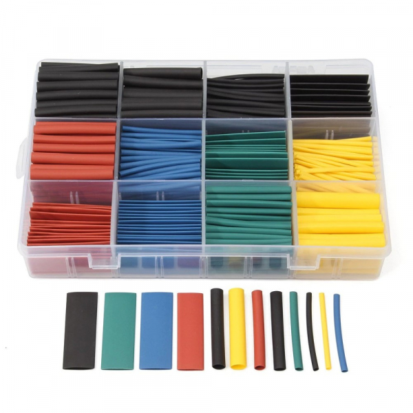 Set tuburi izolatoare termocontractabile colorate - 530 buc [2]