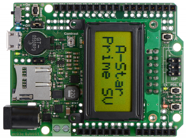 A-Star 32U4 Prime SV microSD cu LCD [2]