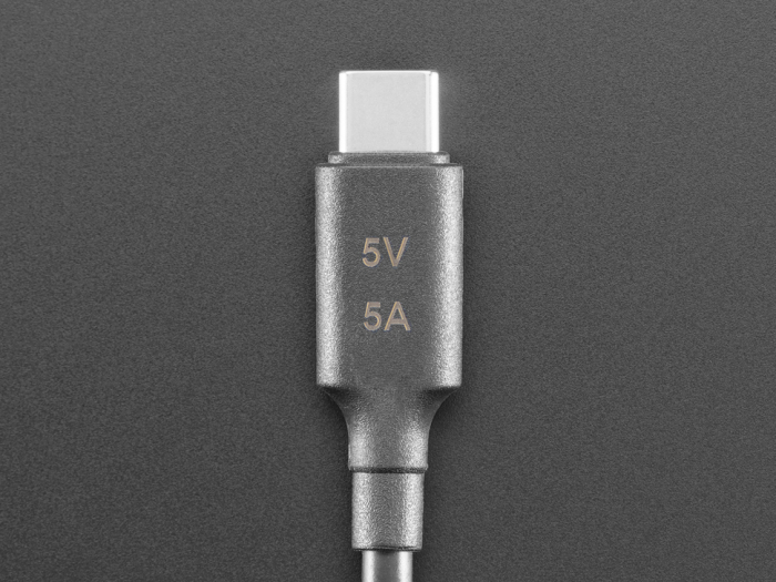 Cablu USB Type C 3.1 PD la Jack cilindric de 5.5mm - Iesire 5V 5A - Lungime 1.2m cu E-Mark [3]