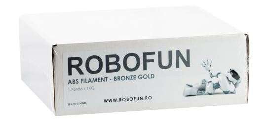 Filament Premium Robofun ABS 1KG  1.75 mm - Bronze Gold [3]