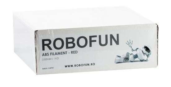 Filament Premium Robofun ABS 1KG  3 mm - Rosu [2]