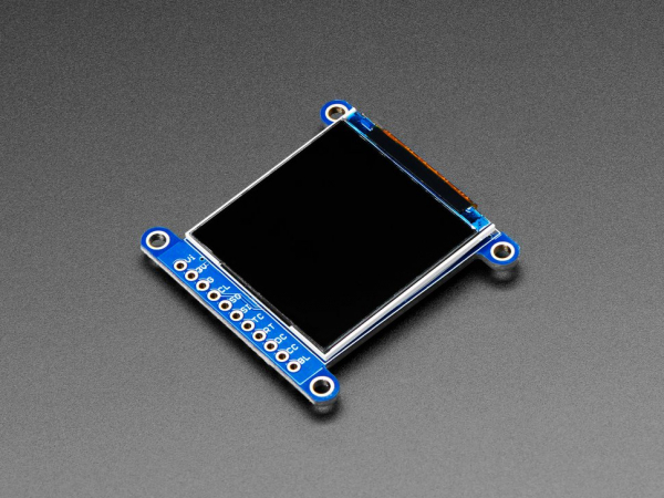 Display TFT LCD Adafruit ST7789 de 1.54", 240x240 pixeli,  slot microSD [8]