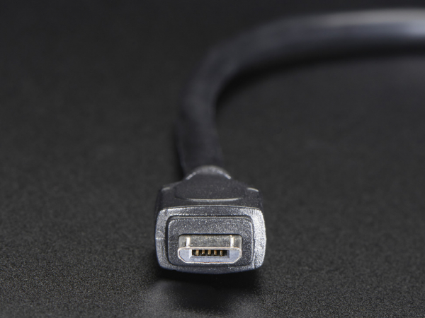 Adafruit cablu USB B mama la micro-B tata cu montaj la panou [3]