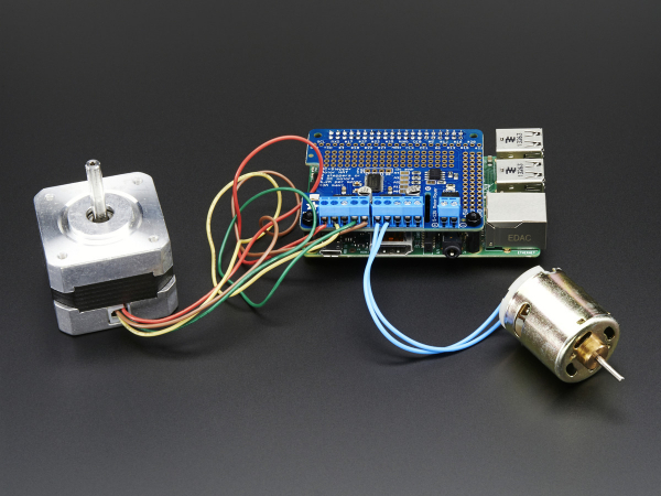 DC & Stepper Motor HAT pentru Raspberry Pi - Mini Kit [4]