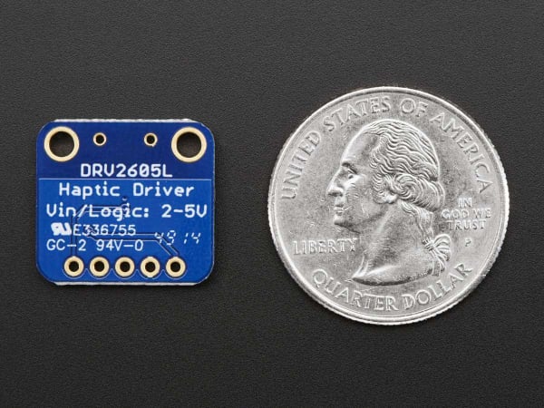 Haptic Motor Controller DRV2605L [3]