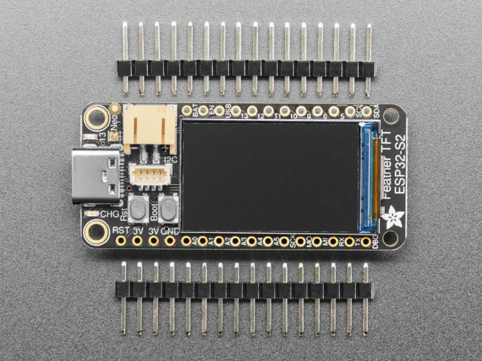 Adafruit ESP32-S2 TFT Feather - 4MB Flash, 2MB PSRAM, STEMMA QT [2]
